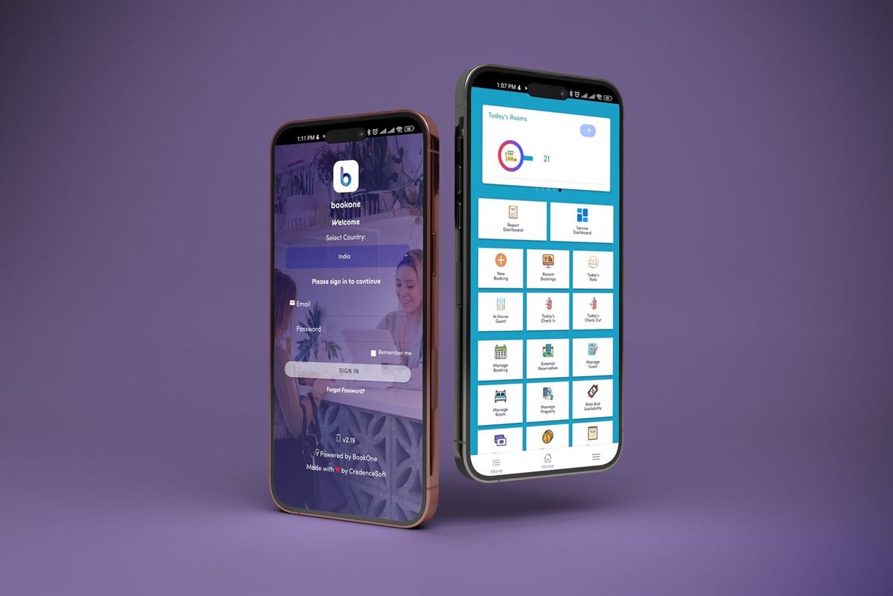Bookone Business Mobile App