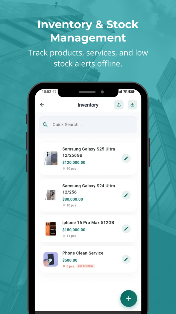 Smart POS app screenshot 2